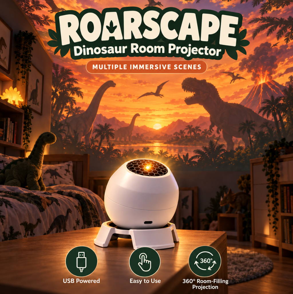 Roarscape Dinosaur Room Projector