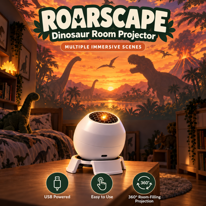 Roarscape Dinosaur Room Projector