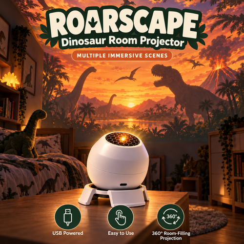 Roarscape Dinosaur Room Projector