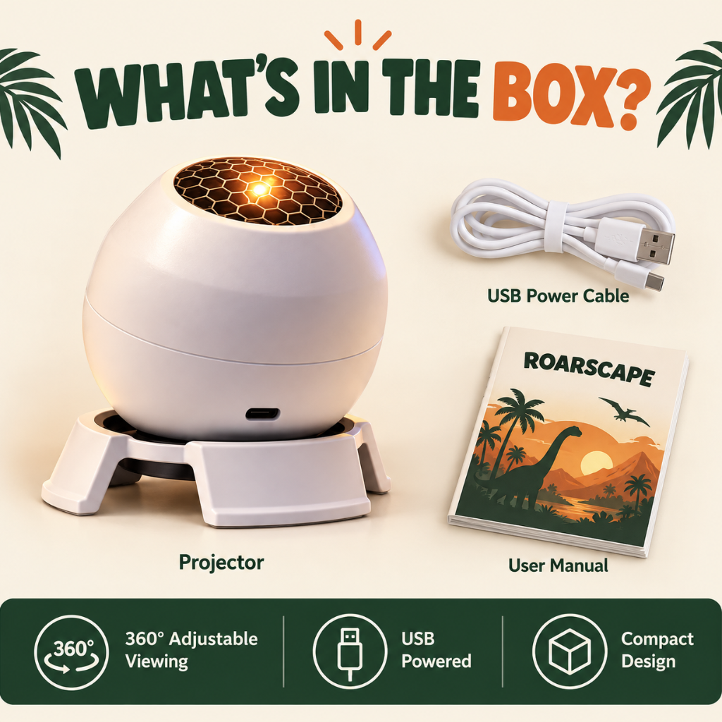 Roarscape Dinosaur Room Projector