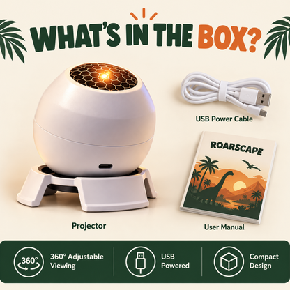 Roarscape Dinosaur Room Projector