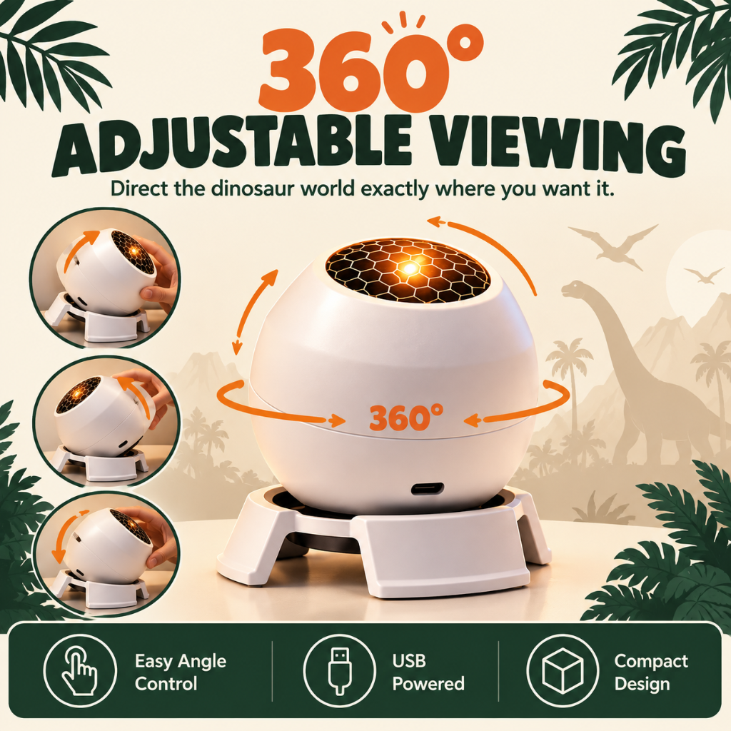 Roarscape Dinosaur Room Projector